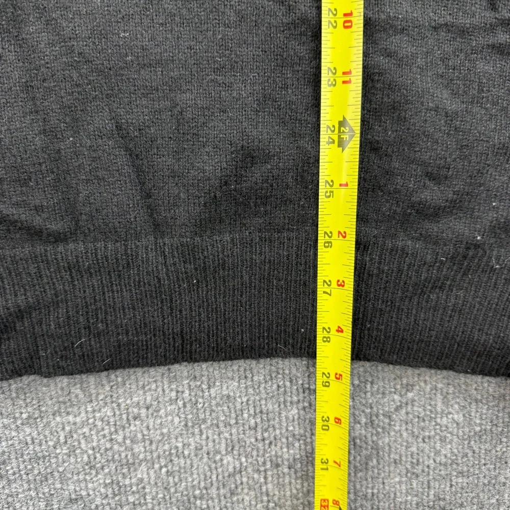 Polo Ralph Lauren Mens Black 100% Lambswool V-Neck Sweater XXL 69775‎